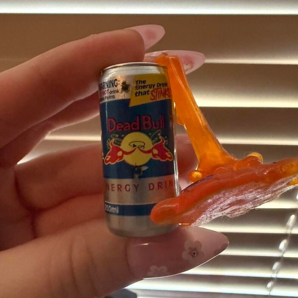redbull minibrands toy gross series funny humor toy